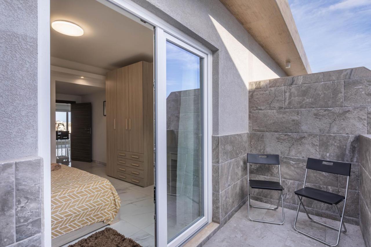 Terrace View- A Charming Two Bedrooms Penthouse Ac-Wifi Msida Exteriér fotografie