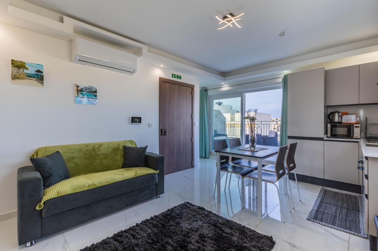 Terrace View- A Charming Two Bedrooms Penthouse Ac-Wifi Msida Exteriér fotografie