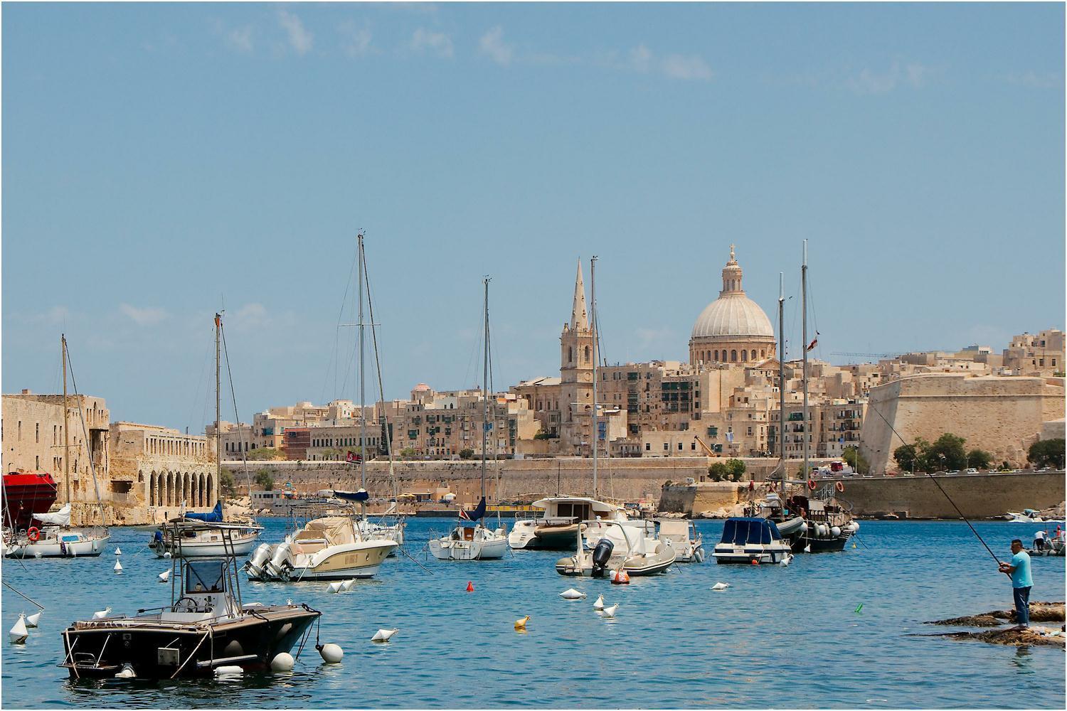Terrace View- A Charming Two Bedrooms Penthouse Ac-Wifi Msida Exteriér fotografie